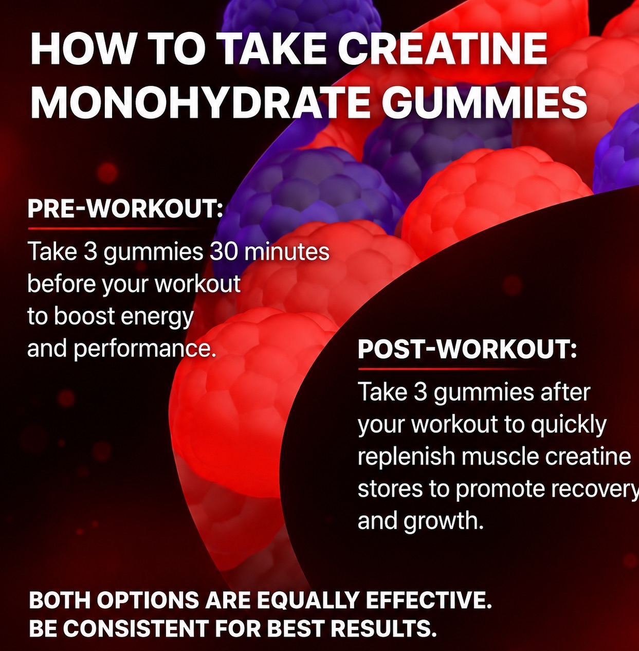 SoliTurn Creatine Monohydrate Gummies